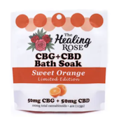 *Limited* Sweet Orange CBG CBD 1:1 | 4oz Bath Soak | 100mg