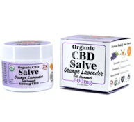 Organic Orange Lavender | CBD Salve | 2x Strength | 600mg