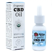 Organic Broad Spectrum CBD Oil | 1200mg