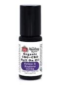 Organic 1:1 CBG+CBD Relax & Restore Roll On Oil | 250mg