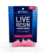Strawberry Runtz - 200mg Live Resin Gummies by Cannalicious