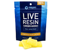 Pineapple Haze - 200mg Live Resin Gummies by Cannalicious
