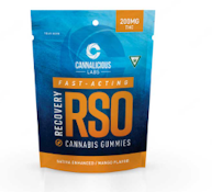 Mango RSO Recovery - 200mg RSO Gummies by Cannalicious