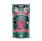 LOST FARM 100mg Watermelon Gelato Live Resin Fruit Chews