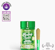 JEETER 2.5G Kiwi Kush Quad Infused Baby Jeeter Pack 5pk