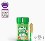 JEETER 2.5G Island Papaya Quad Infused Baby Jeeter Pack 5ct