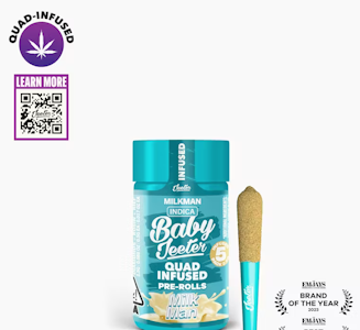 JEETER - JEETER 2.5G Milk Man Quad Infused Baby Jeeter 5pk