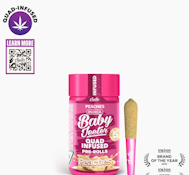JEETER 2.5G Peaches Quad Infused Baby Jeeter 5pk