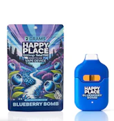 Happy Place 2G Blueberry Bomb Disposable