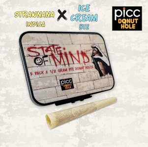 PICC - Strawnana X Ice Cream - 5pk Infused Pre-Rolls