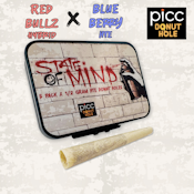 Red Bullz X Blueberry - 5pk Infused Pre-Rolls