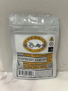 Slack Hollow - Raspberry Parfait - 1g Flower