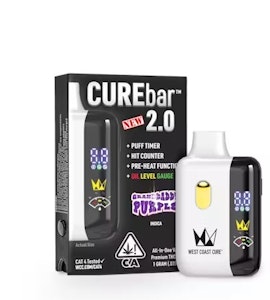 West Coast Cure -  [WEST COAST CURE] All in One - 1g - Grandaddy Purple (I)