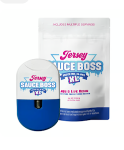 JERSEY SAUCE BOSS - Melted Oranges 1g Live Resin AIO
