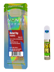 Nanti Nitro - NANTI NITRO - Rocket Pop - 0.5g Cart