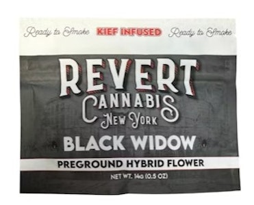 Revert - Black Widow PRE GROUND Infused Flower 14G