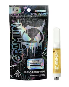 GRAMLIN - Gramlin - Cartridge - Roasted Garlic Margy - Live Rosin - 1G