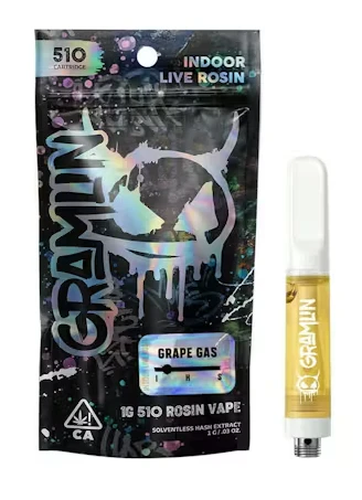 Gramlin - Gramlin - Cartridge - Grape Gas Live Rosin - 1G Main Image