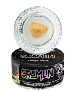GRAMLIN - Gramlin - Concentrate - Super Boof Live Rosin - 1G