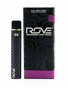 ROVE - Rove - Live Resin Diamond Vaporizer (Ready to Use) - Grandaddy Purp - 1g