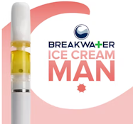 [MED] Breakwater | Ice Cream Man | .5g Cartridge Single Source Extract