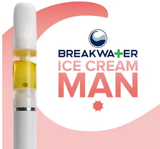 Breakwater - [MED] Breakwater | Ice Cream Man | .5g Cartridge Single Source Extract