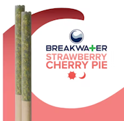 [MED] Breakwater | Strawberry Cherry Pie | 1g Pre-Rolls 2pk