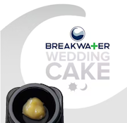 [MED] Breakwater | Wedding Cake | .5g Concentrate | Live Hash Rosin