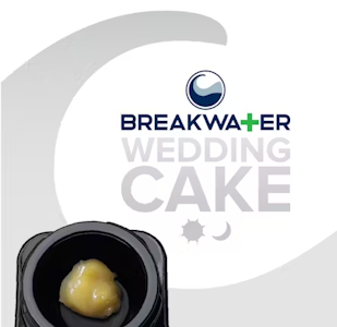 Breakwater - [MED] Breakwater | Wedding Cake | .5g Concentrate | Live Hash Rosin
