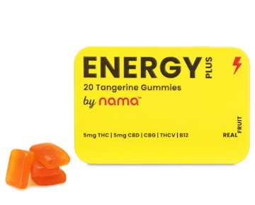 Nama | Edibles | Gummies - Energy Plus 20pk | 100mg