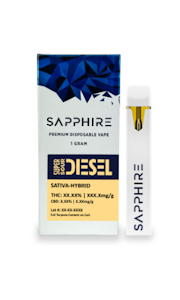 Sapphire - Sapphire - Super Sour Diesel - 1g AIO