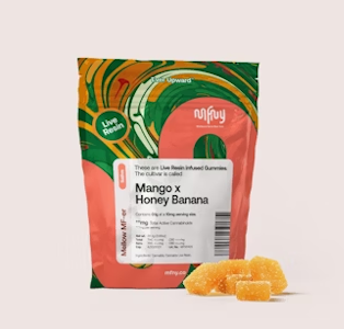 MFNY - MANGO X HONEY BANANA LIVE RESIN GUMMIES - MFNY - 100mg