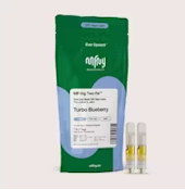 TURBO BLUEBERRY VAPE CART LIVE RESIN 2PK- MFNY 0.5g
