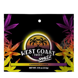 West Coast Treez - Planet Purple - 3.5g Flower Smallz (West Coast Treez)