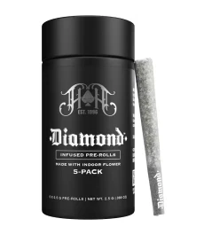 Heavy Hitters - Heavy Hitters | Pre-Roll | Infused Diamond - Womac 5pk | 2.5g Main Image