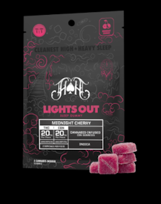 Heavy Hitters | Edibles | Gummies - Midnight Cherry | 100mg