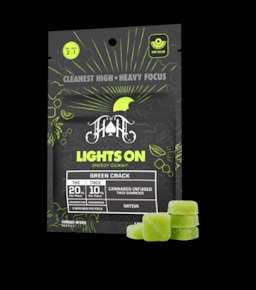 Heavy Hitters | Edibles | Gummies - Green Crack | 100mg