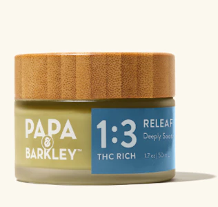 PAPA & Barkley - PAPA & Barkley | CBD/THC Topical | Balm - 1:3 Releaf | 0.5oz