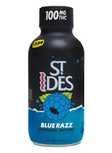 ST.IDES - ST ides Blue Razz 100mg Shot