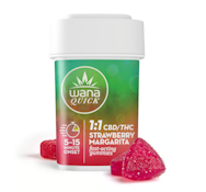STRAWBERRY MARGARITA  GUMMIES FAST ACTING - WANA- 10 PACK