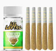 LEFT COAST 3.75G Watermelon Mojito Lil Leftys Infused Preroll 5pk