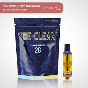 THE CLEAR - The Clear | Strawberry Banana | 2g Cartridge