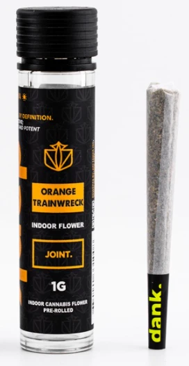 DANK - Dank - Orange Trainwreck - 1g Preroll Main Image