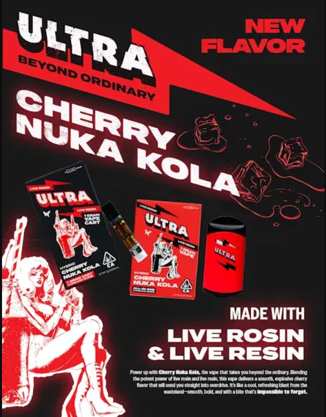 CLSICS - Ultra - Live Rosin/Resin - Cherry Nuka Kola - RTU - 1g Main Image