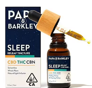 Papa And Barkley - Papa & Barkley - Tincture - 1:1:1 CBD:THC:CBN - Sleep Releaf - 15mL