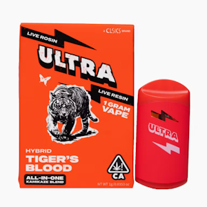 CLSICS - Ultra - Live Rosin/Resin - Tiger's Blood - RTU - 1g