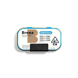 BREEZ - Breez - Extra Strength 1000mg - Nighttime
