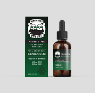 Beard Brothers - Beard Bros - Nighttime 2:1 CBN:THC - Tincture - 30ml