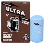 Ultra Live Rosin and Live Resin All-In-One Cartridge 1g Indica Root Beer