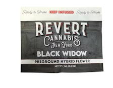 BLACK WIDOW FLOWER INFUSED GROUND REVERT- 14g